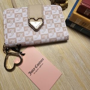 Juicy Couture Modern Chic Tab Card Wallet  NWT